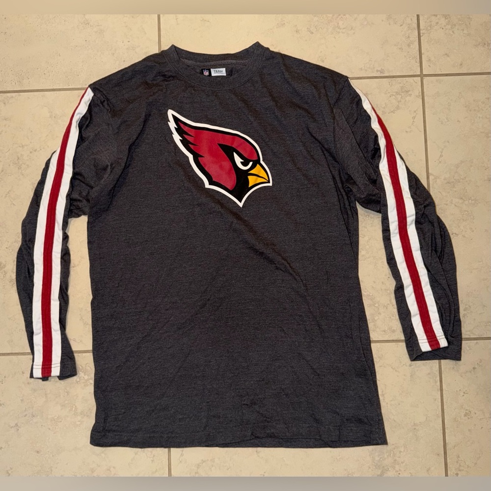 Arizona Cardinals NFL Team Apparel Long Sleeve Shirt - Size Large (L)